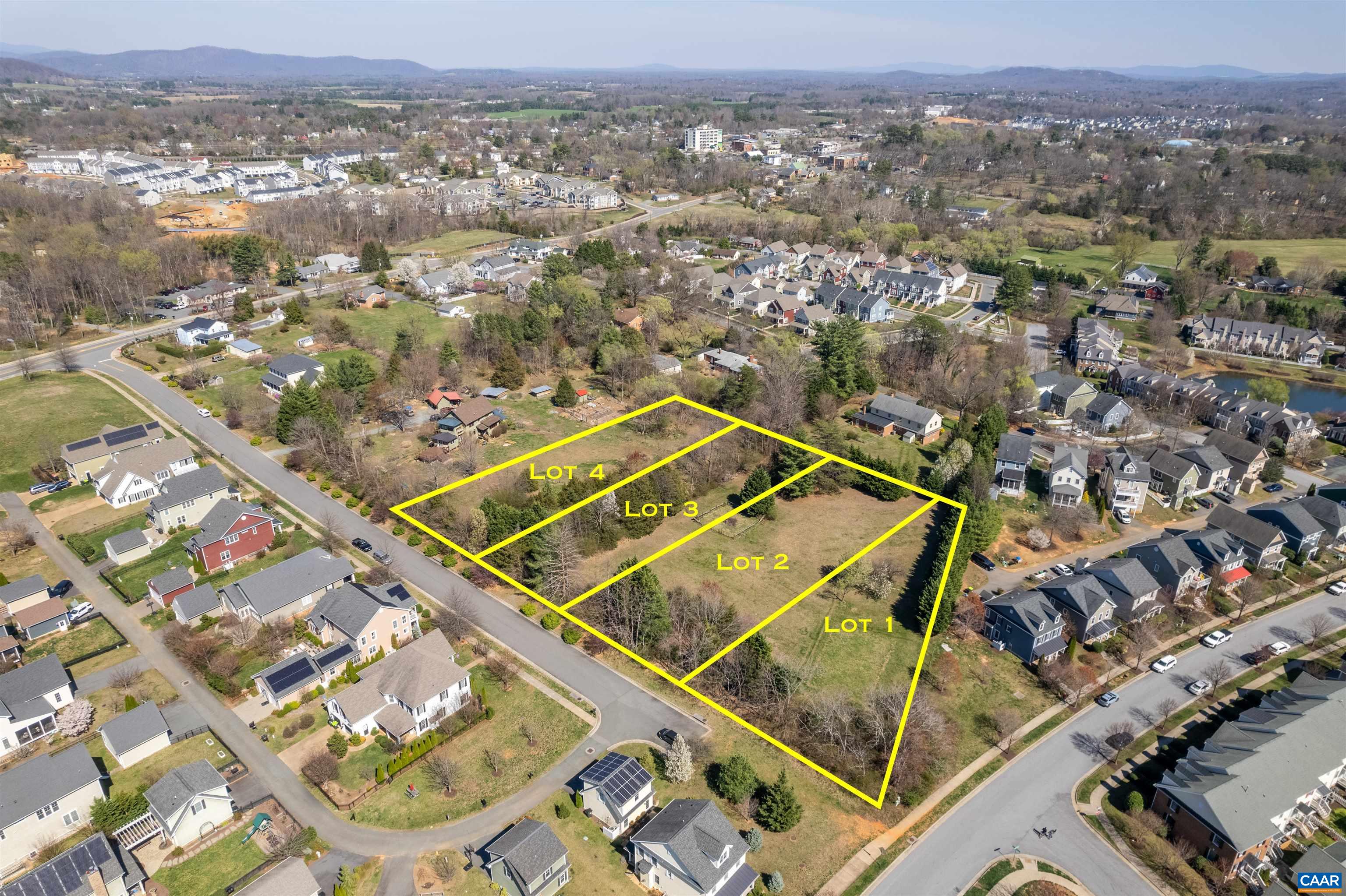 3 B Rothwell Lane, Unit LOT 3B Crozet, VA 22932 - Photo 25 of 29 an aerial view of a tennis court