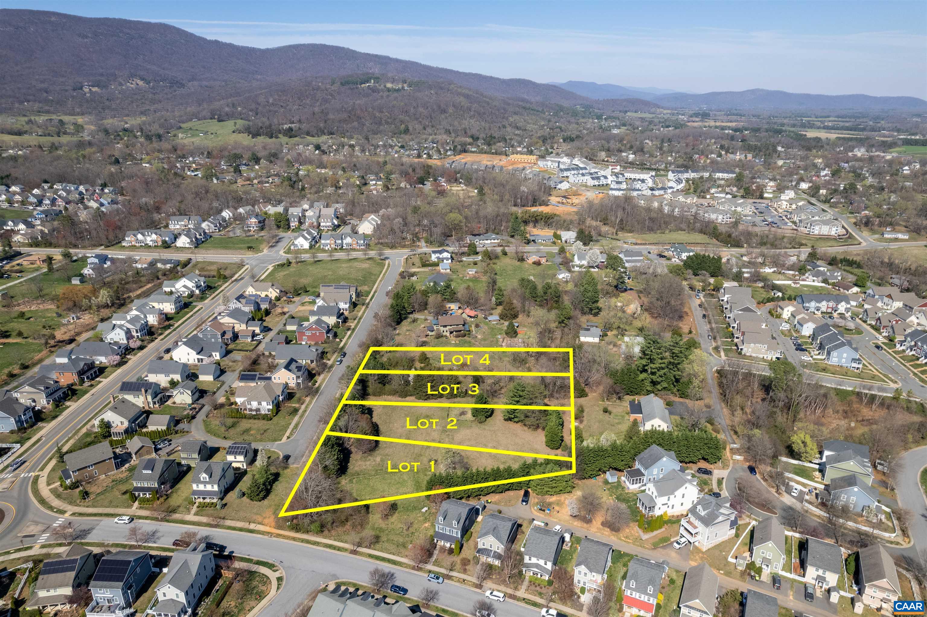 3 B Rothwell Lane, Unit LOT 3B Crozet, VA 22932 - Photo 27 of 29 an aerial view of a house