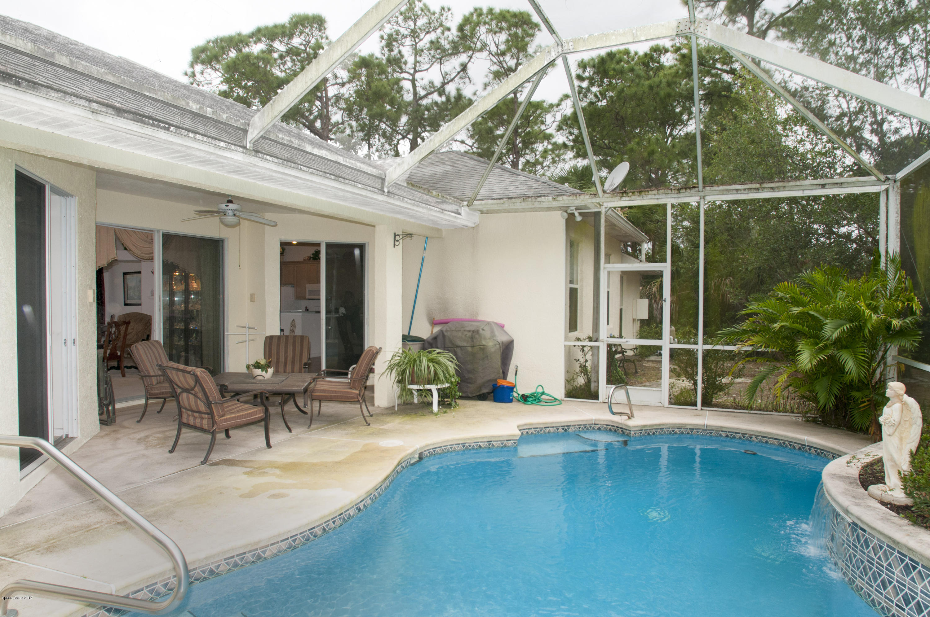 131 Haines Road Southwest Palm Bay, FL 32908 - Photo 7 of 24 Screened Pool