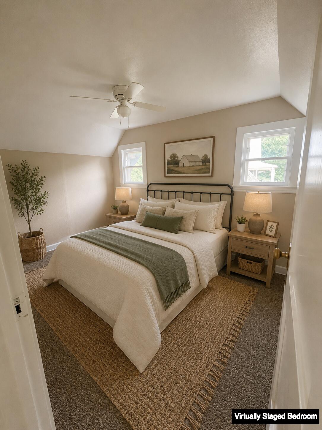 4055 West Monroe Road Alma, MI 48801 - Photo 29 of 31 Virtually Staged Bedroom