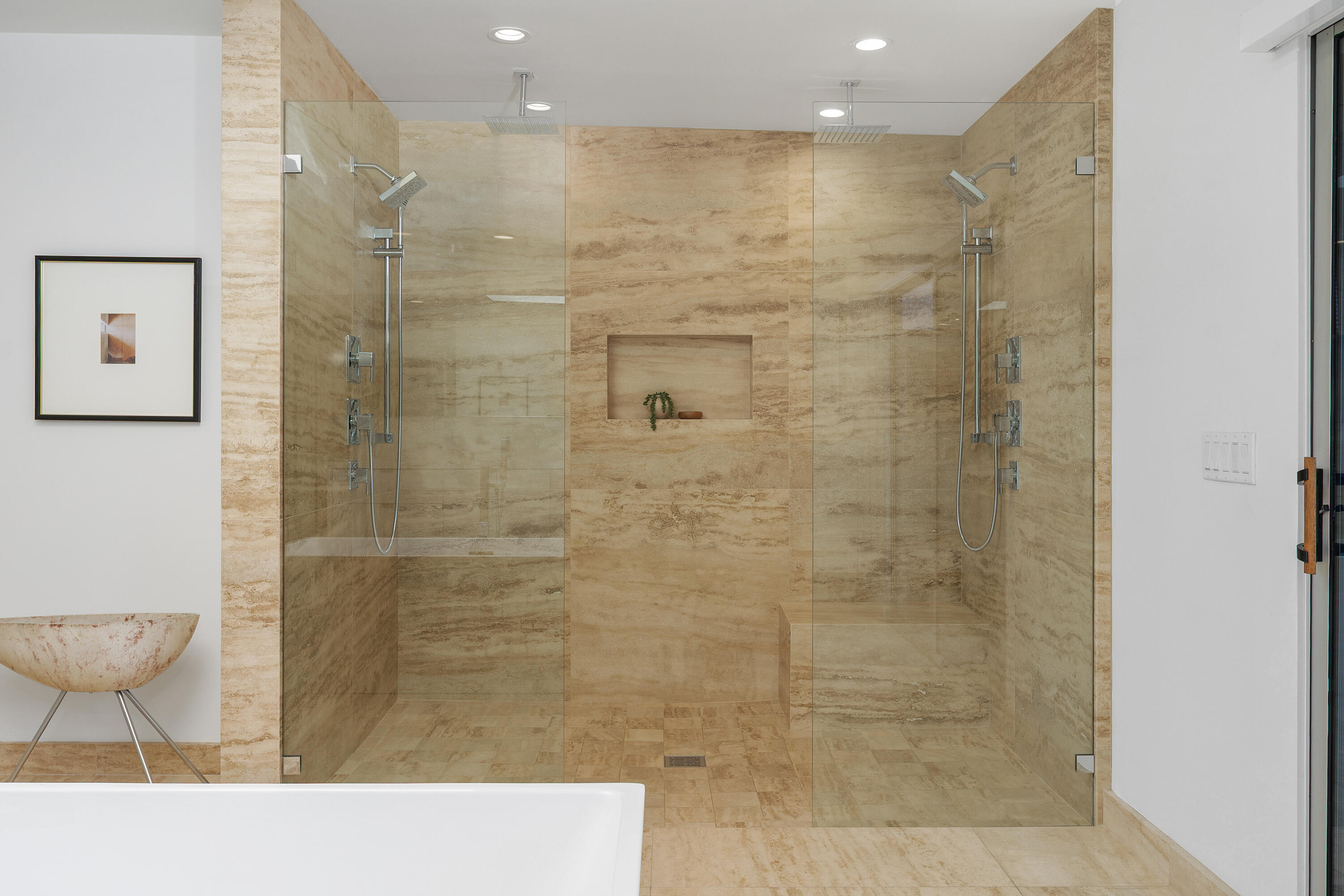 40231 Club View Drive Rancho Mirage, CA 92270 - Photo 31 of 53 a bathroom with a shower