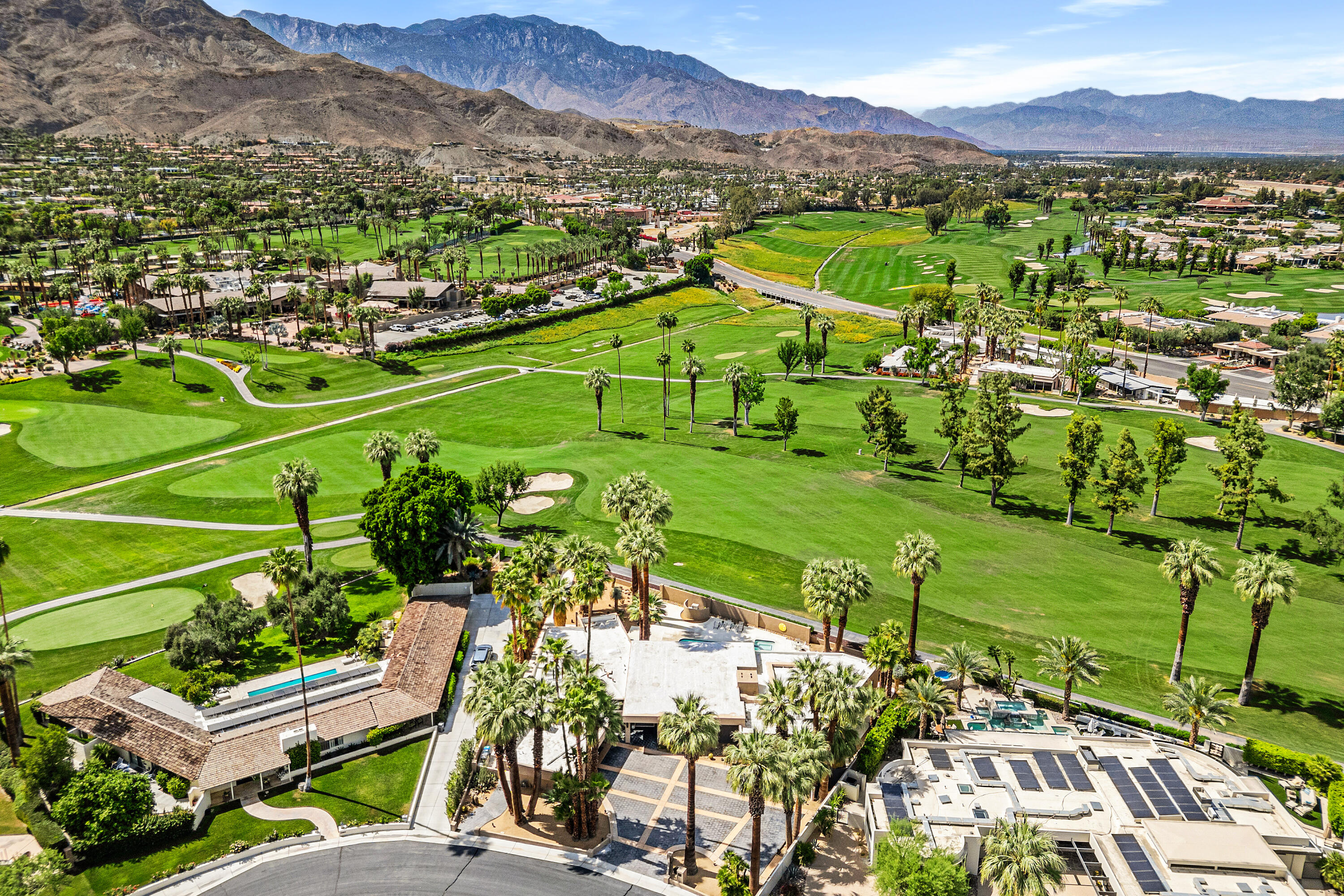 40231 Club View Drive Rancho Mirage, CA 92270 - Photo 51 of 53 a view of a city with a mountain