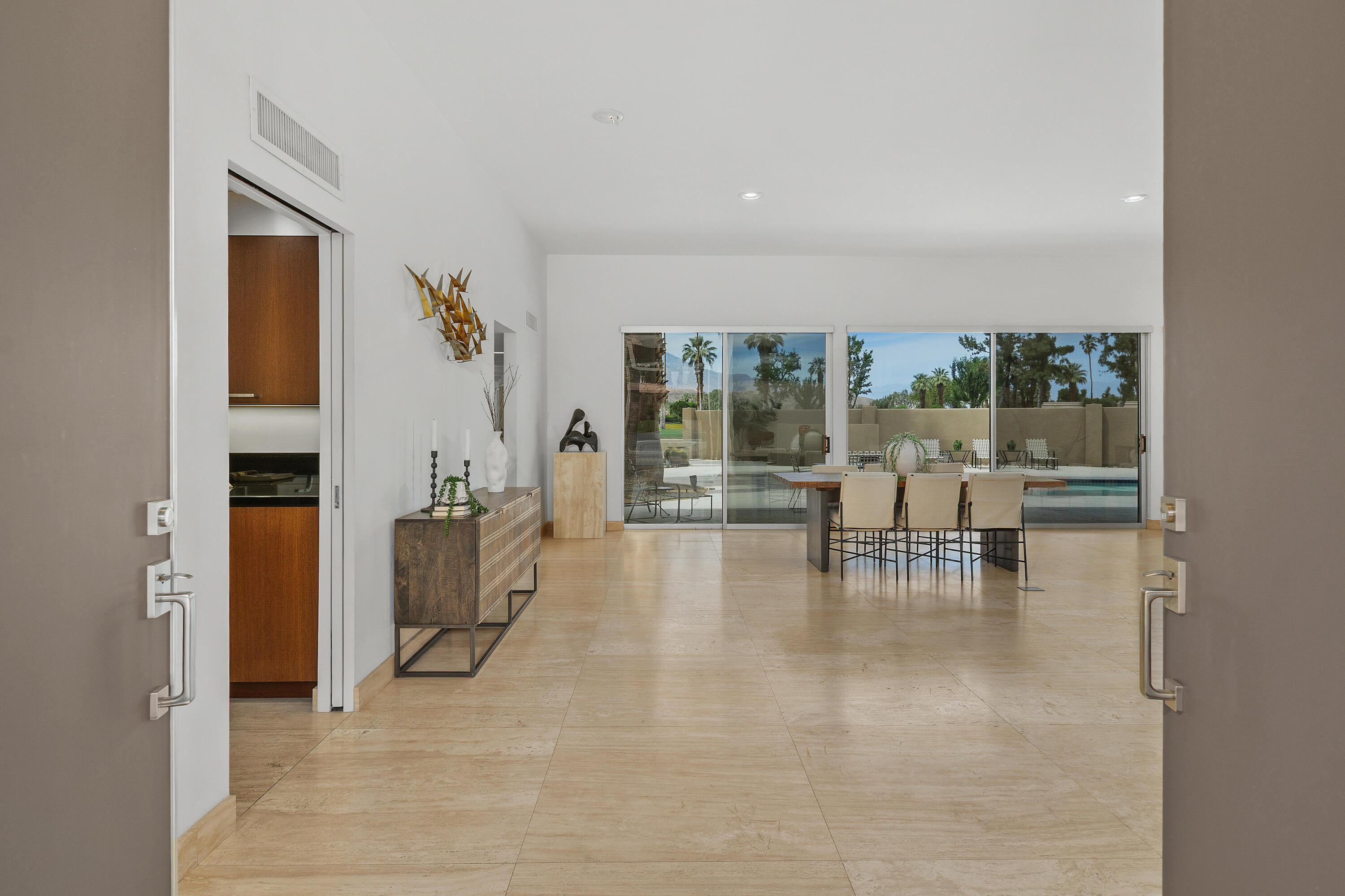 40231 Club View Drive Rancho Mirage, CA 92270 - Photo 7 of 53 wooden floor and dining room with furniture