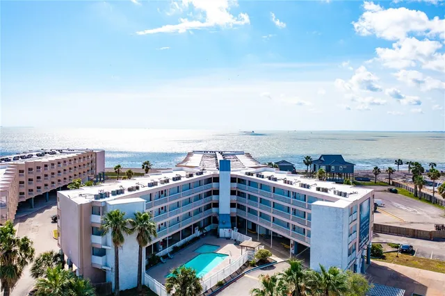 a view of a buildings