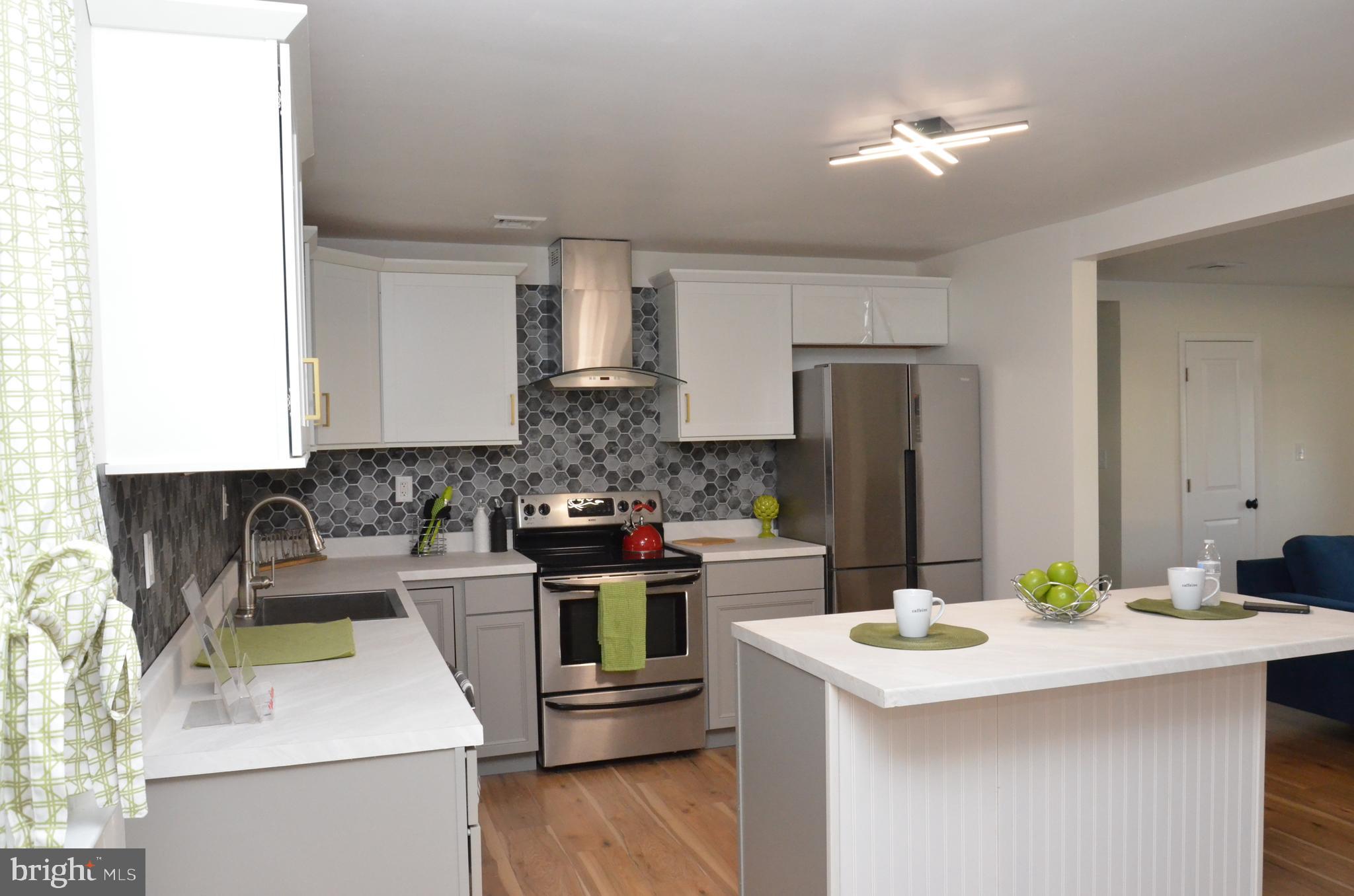 stainless steel appliances