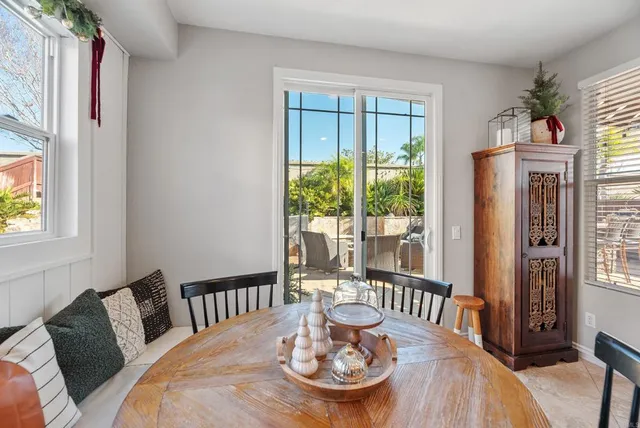 a view of a hallway with washer and dryer