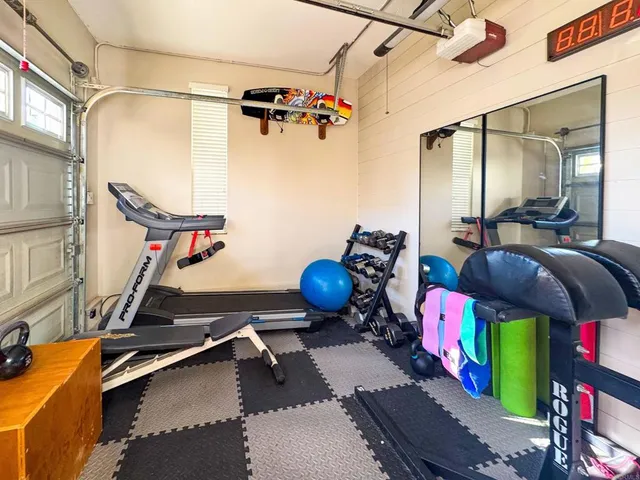 a view of swimming pool with outdoor seating