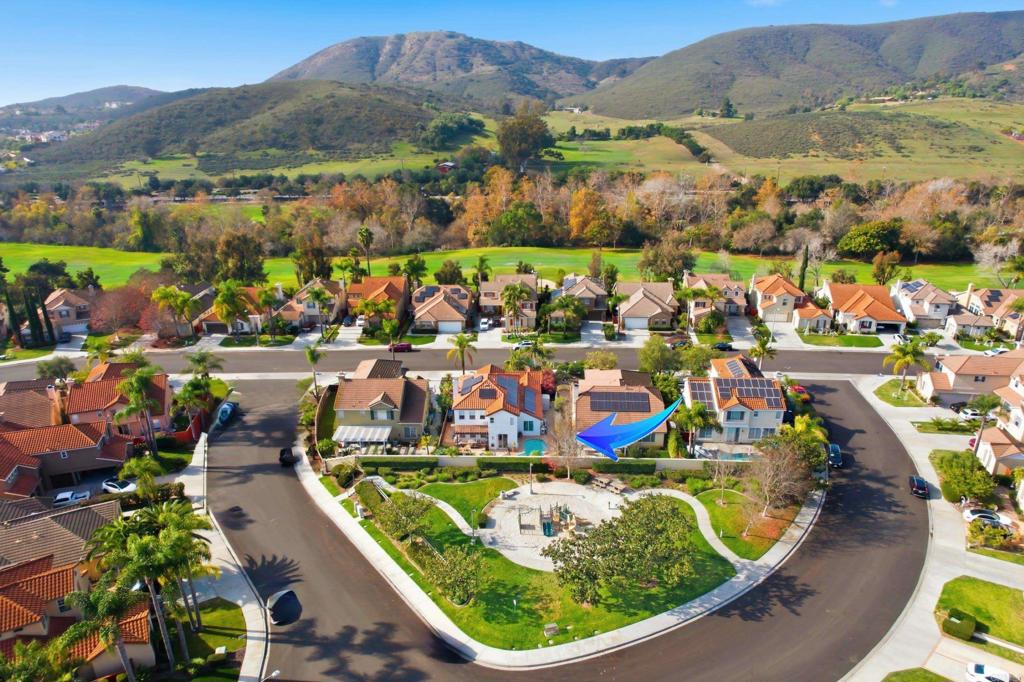 561 Chesterfield Circle San Marcos, CA 92069 - Photo 60 of 70 Tot Lot & Back View of Home