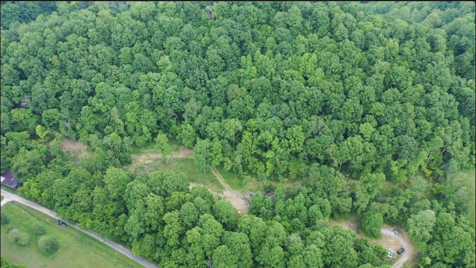 0 Friendship Hollow Road South Pleasant Shade, TN 37145 - Photo 2 of 4 a view of a lush green forest with lawn chairs