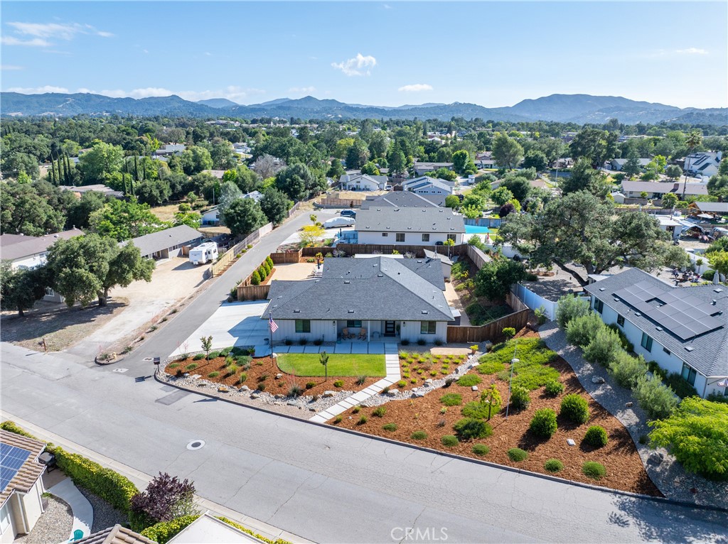 8550 El Corte Road Atascadero, CA 93422 - Photo 63 of 72 an aerial view of residential houses and outdoor space