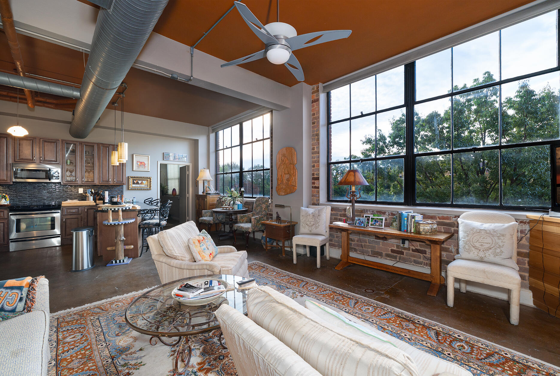 1301 Market Street, Unit 210 Chattanooga, TN 37402 - Photo 15 of 39 Living+Kitchen1