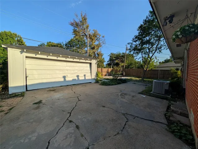 a view of outdoor space and parking