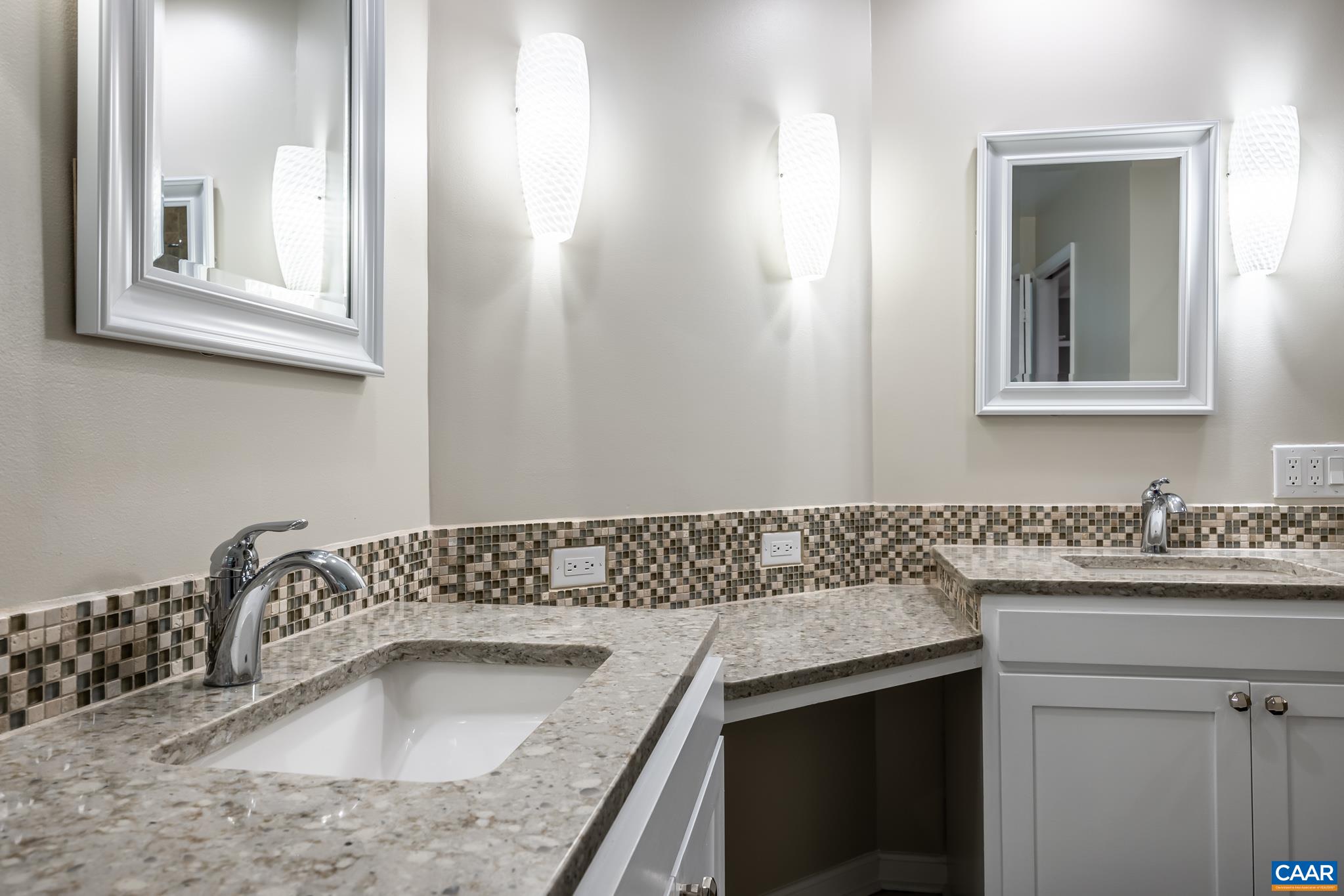 3272 Arbor Trace Charlottesville, VA 22911 - Photo 22 of 46 a bathroom with a sink and a mirror