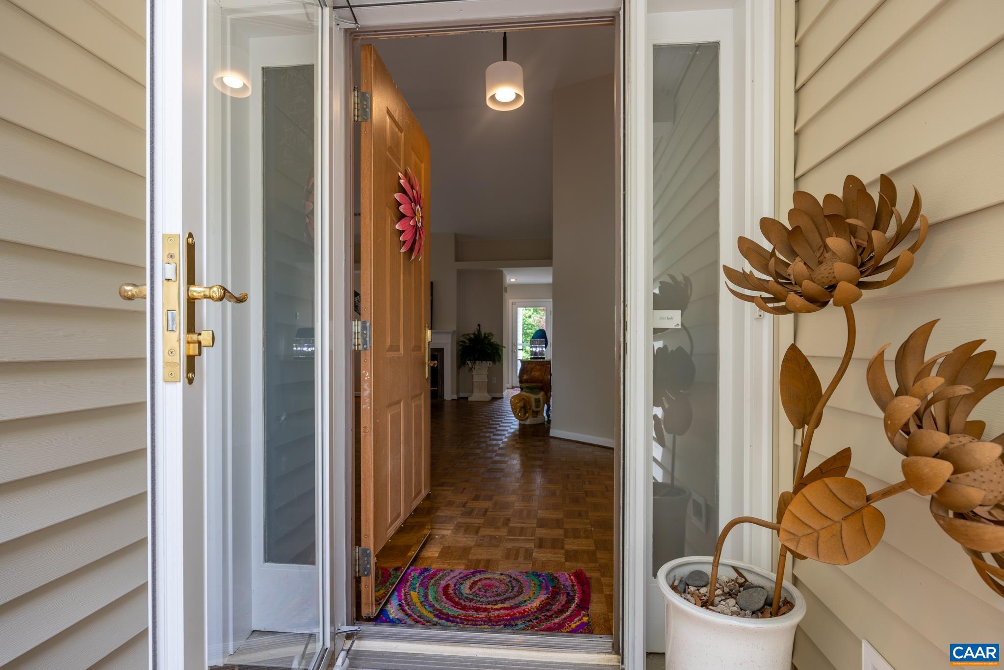 3272 Arbor Trace Charlottesville, VA 22911 - Photo 7 of 46 a view of a hallway and a potted plant