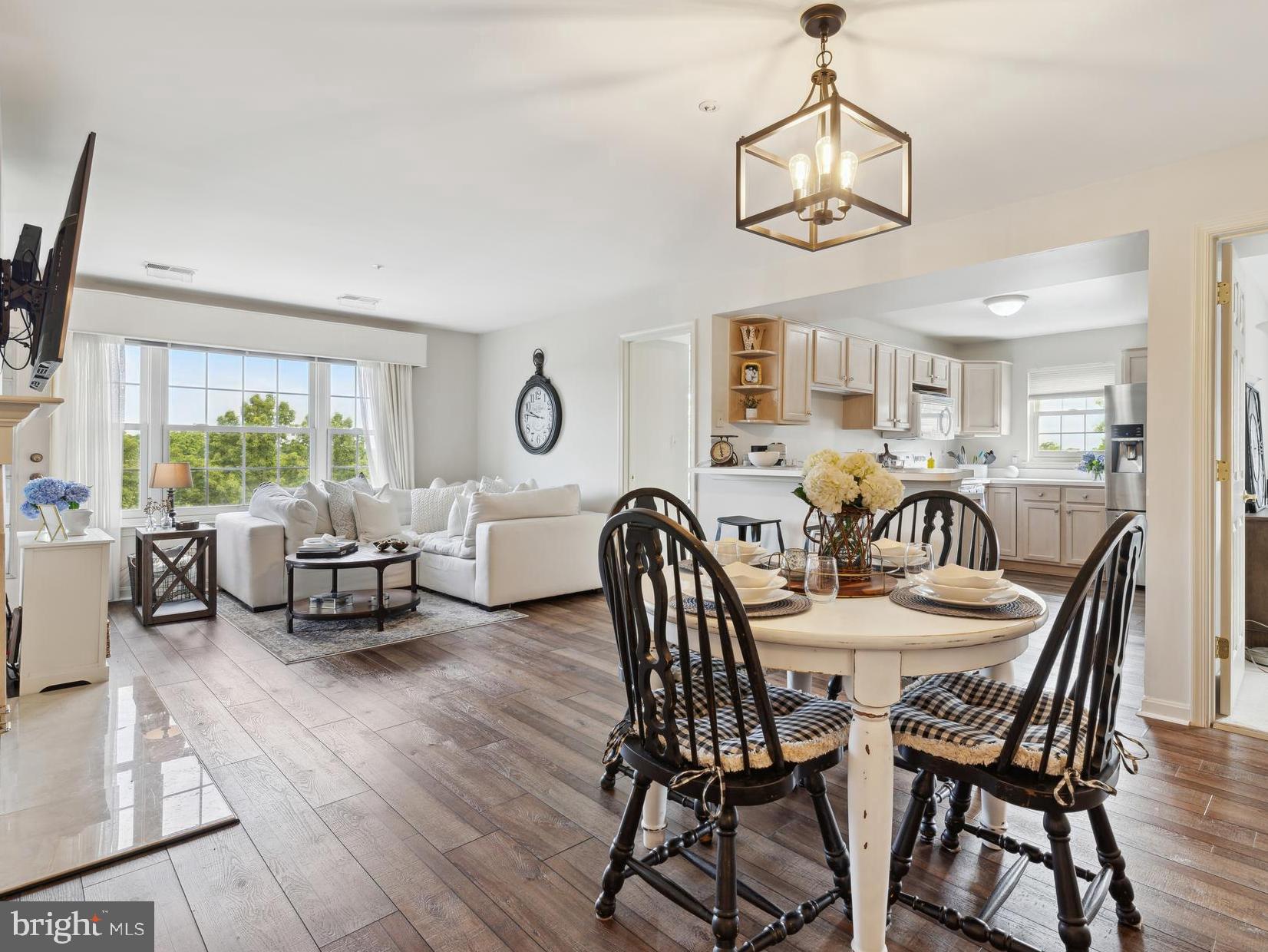 Dining Room & Living Room