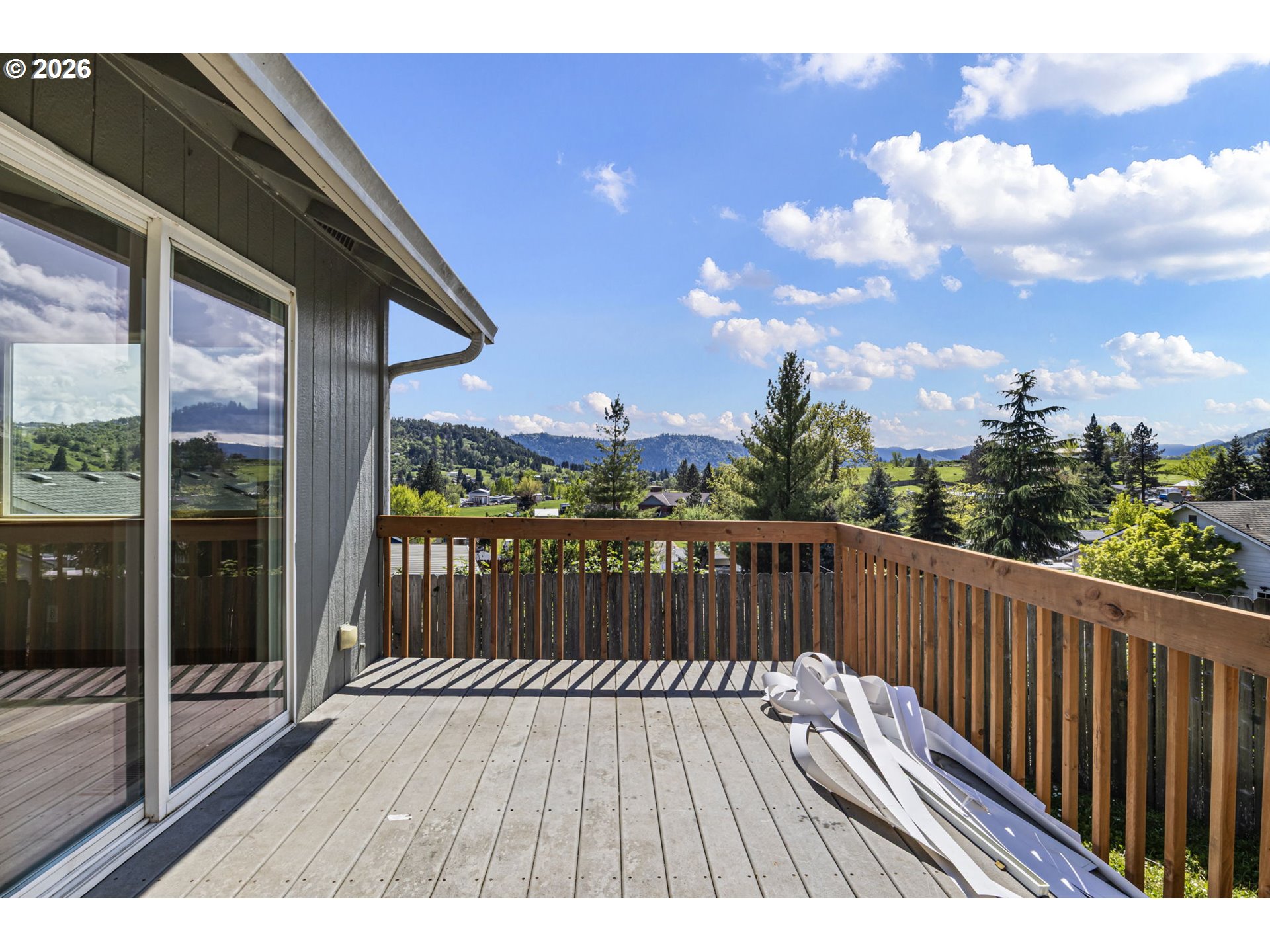 223 Armande Loop Roseburg, OR 97471 - Photo 31 of 35 a view of balcony with wooden floor