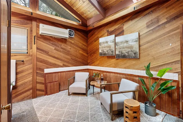 view of outdoor space with seating area