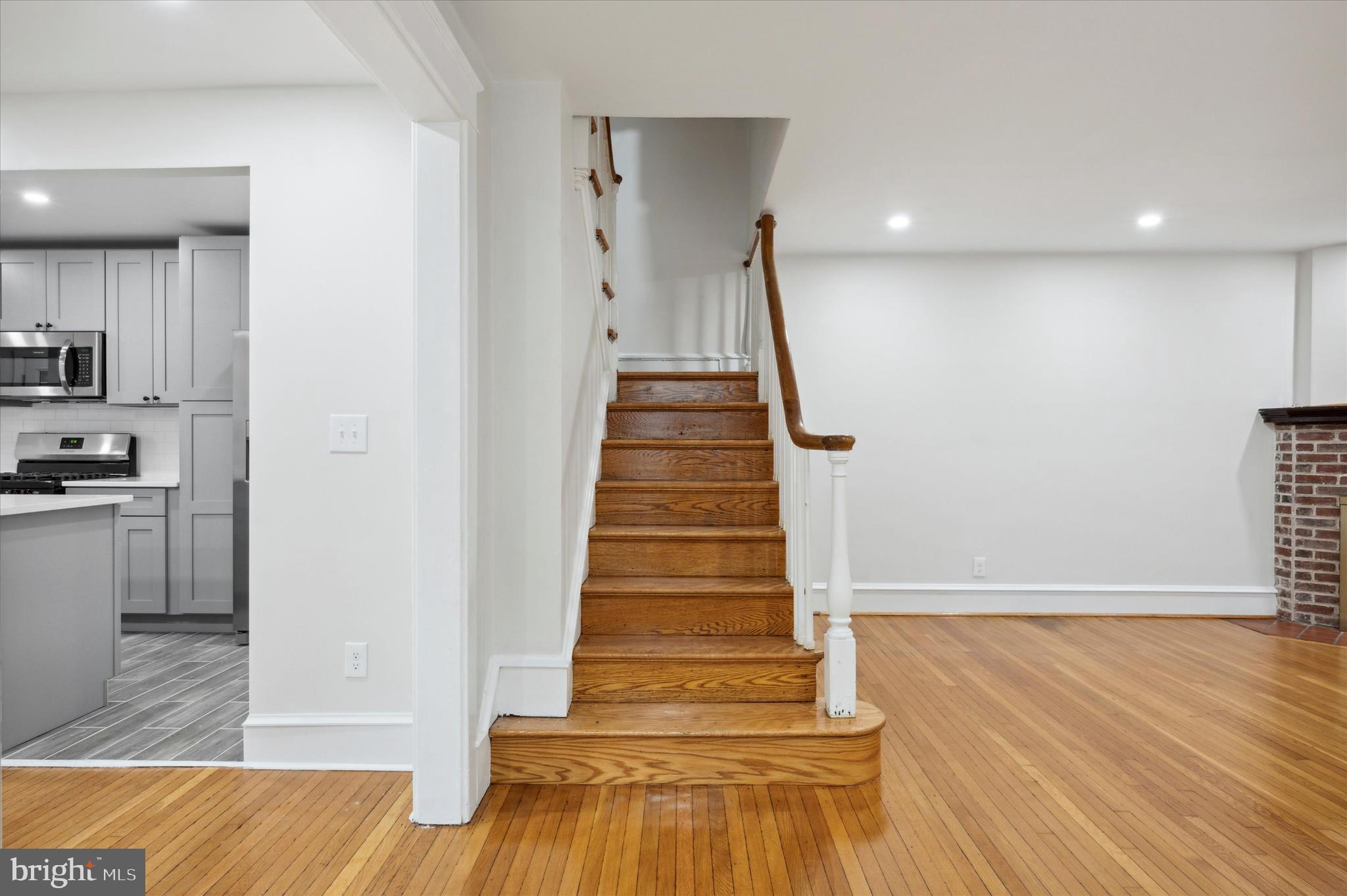 124 Walsh Road Lansdowne, PA 19050 - Photo 4 of 30 a view of entryway with wooden floor