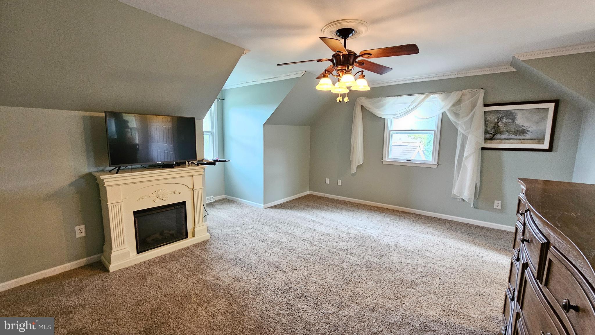 90 Knoxlyn-Orrtanna Road Gettysburg, PA 17325 - Photo 20 of 32 a view of an empty room with a fireplace and a window