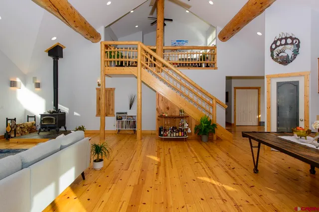 a very nice looking room with many windows