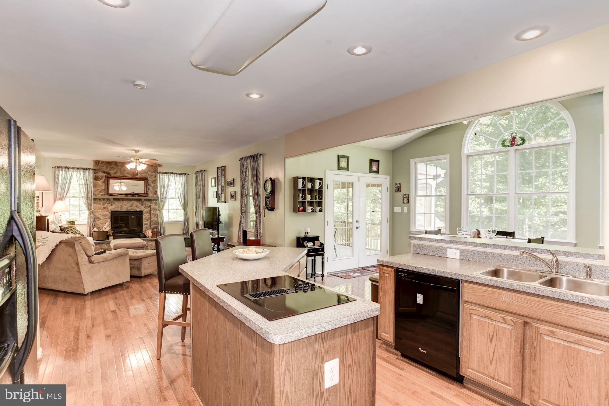 6609 St Pauls Road King George, VA 22485 - Photo 14 of 30 Kitchen Open to Breakfast and Family Rm