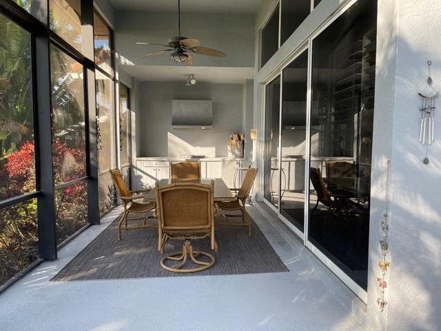 17581 Charnwood Drive Boca Raton, FL 33498 - Photo 36 of 40 Enclosed outdoor dining