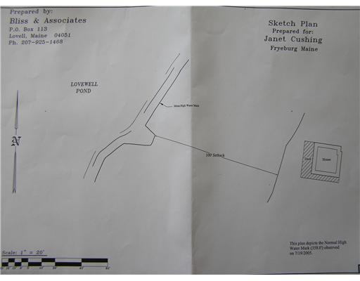 29 Sandshore Road Fryeburg, ME 04037 - Photo 6 of 25 Plat Map. Survey is available.