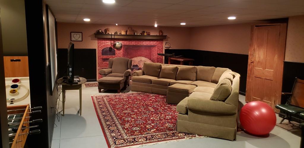 798 Barre Road Templeton, MA 01468 - Photo 24 of 25 a living room with furniture and a pool table