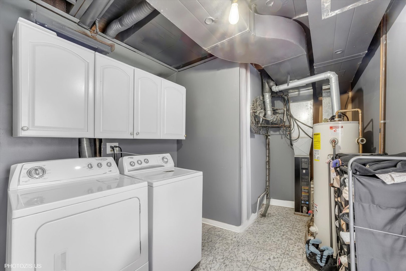 1352 West Oakmont Road Hoffman Estates, IL 60169 - Photo 36 of 42 a utility room with dryer and washer