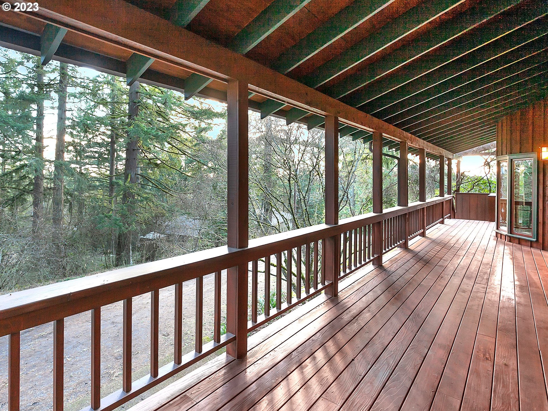 11310 Northwest Plainview Road Portland, OR 97231 - Photo 2 of 32 a view of balcony with wooden floor