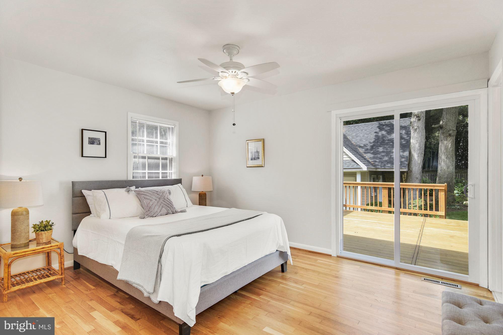 1005 Old Bay Ridge Road Annapolis, MD 21403 - Photo 18 of 56 Deck access directly from the primary bedroom!