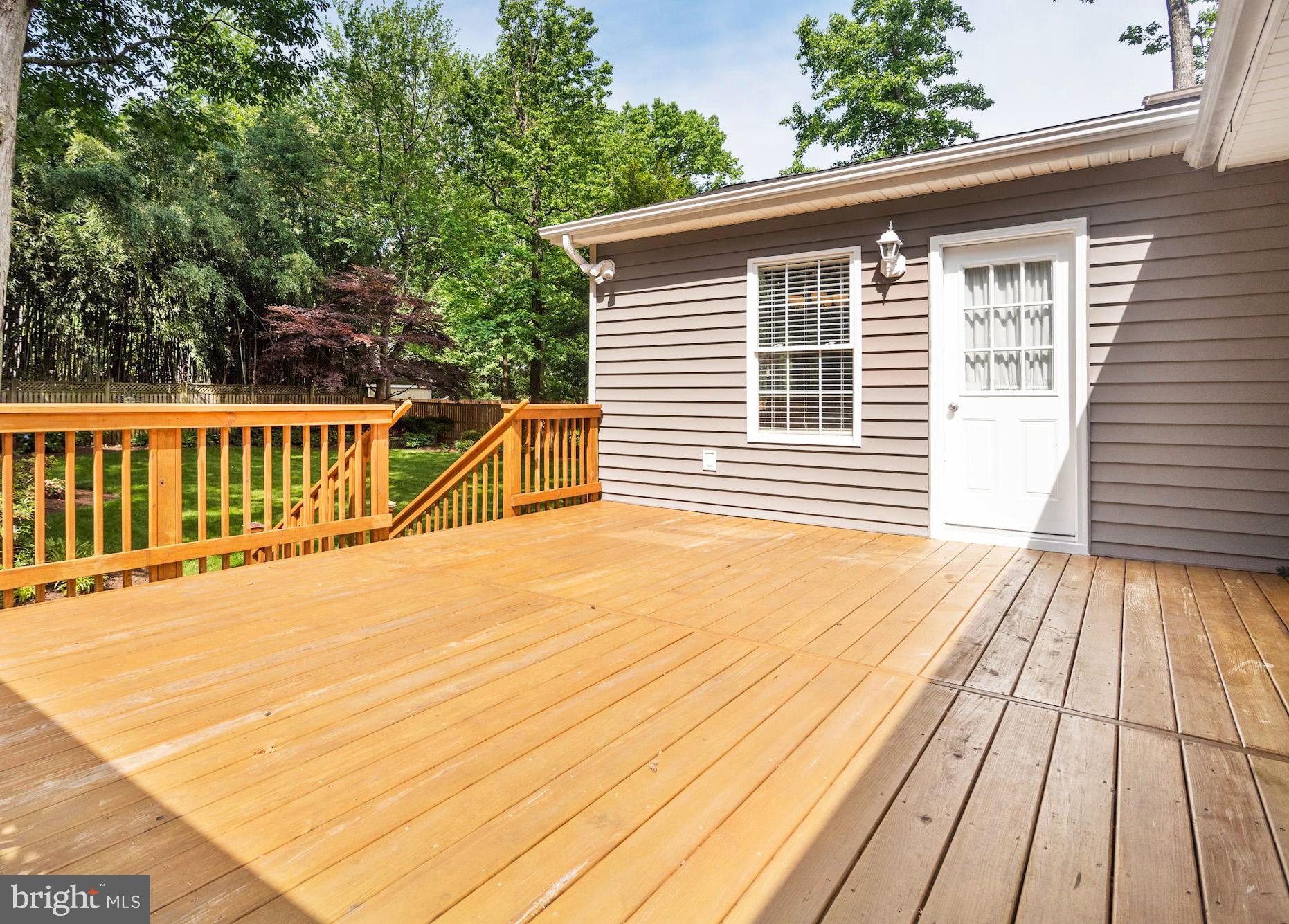 1005 Old Bay Ridge Road Annapolis, MD 21403 - Photo 37 of 56 The deck made for your entertaining dreams.