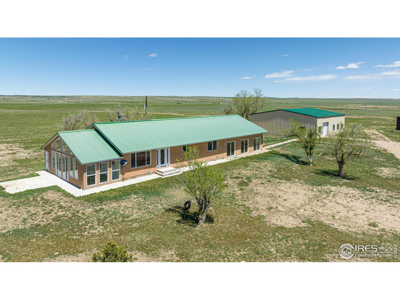 620 County Road 670 Rye, CO 81069 - Photo 3 of 40 a aerial view of a house with a yard