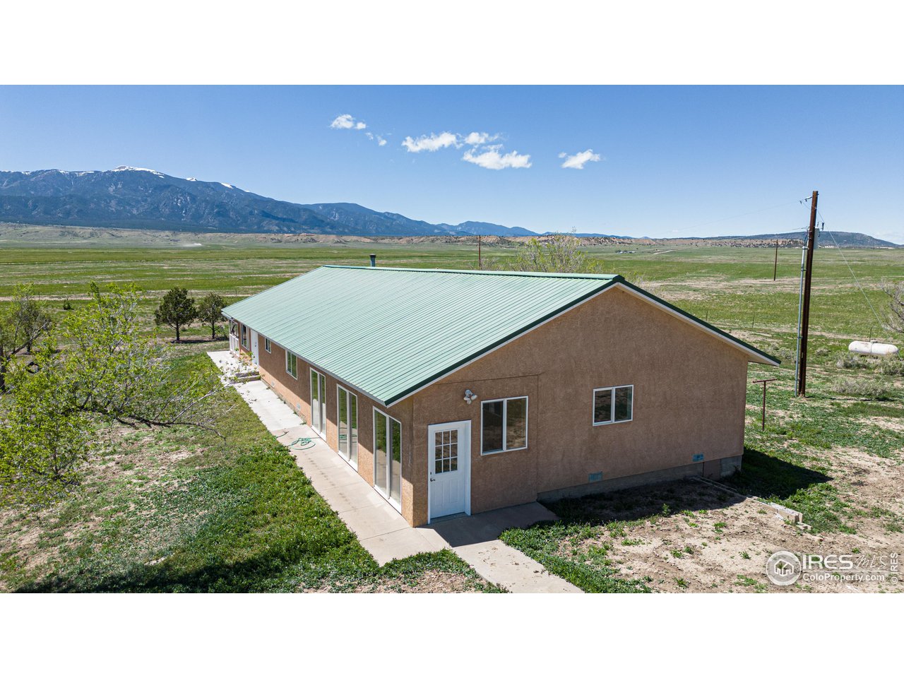 620 County Road 670 Rye, CO 81069 - Photo 10 of 40 a aerial view of a house with a yard