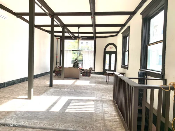 a view of a entryway