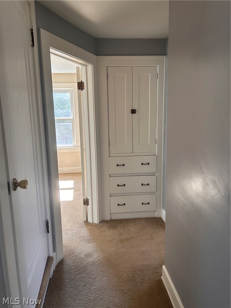 1001 Englewood Road Cleveland Heights, OH 44121 - Photo 18 of 28 Corridor featuring light carpet and baseboards