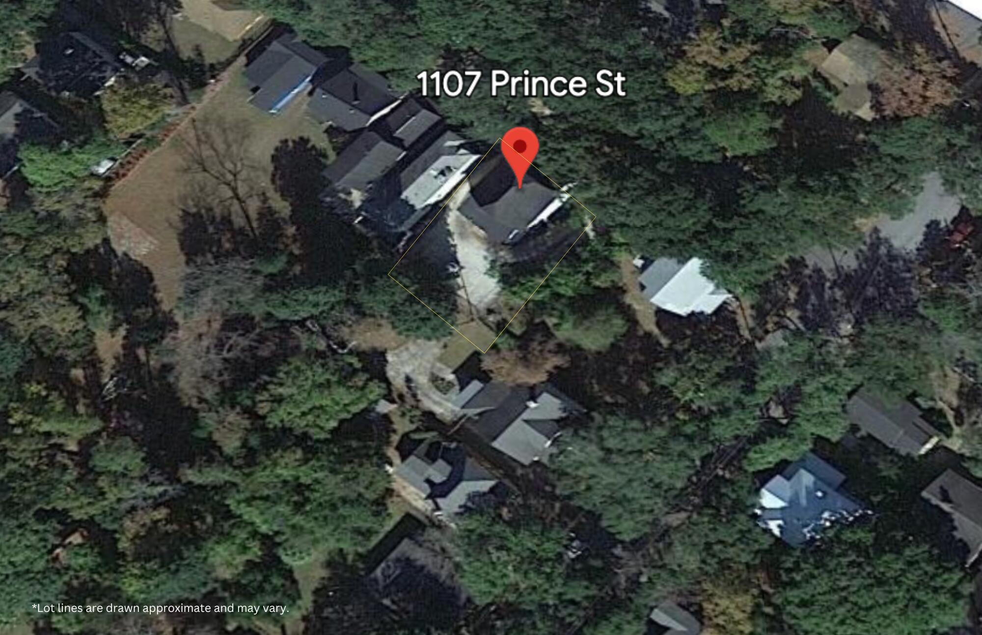 1107 Prince Street Georgetown, SC 29440 - Photo 23 of 23 Lot lines are drawn approximate and may