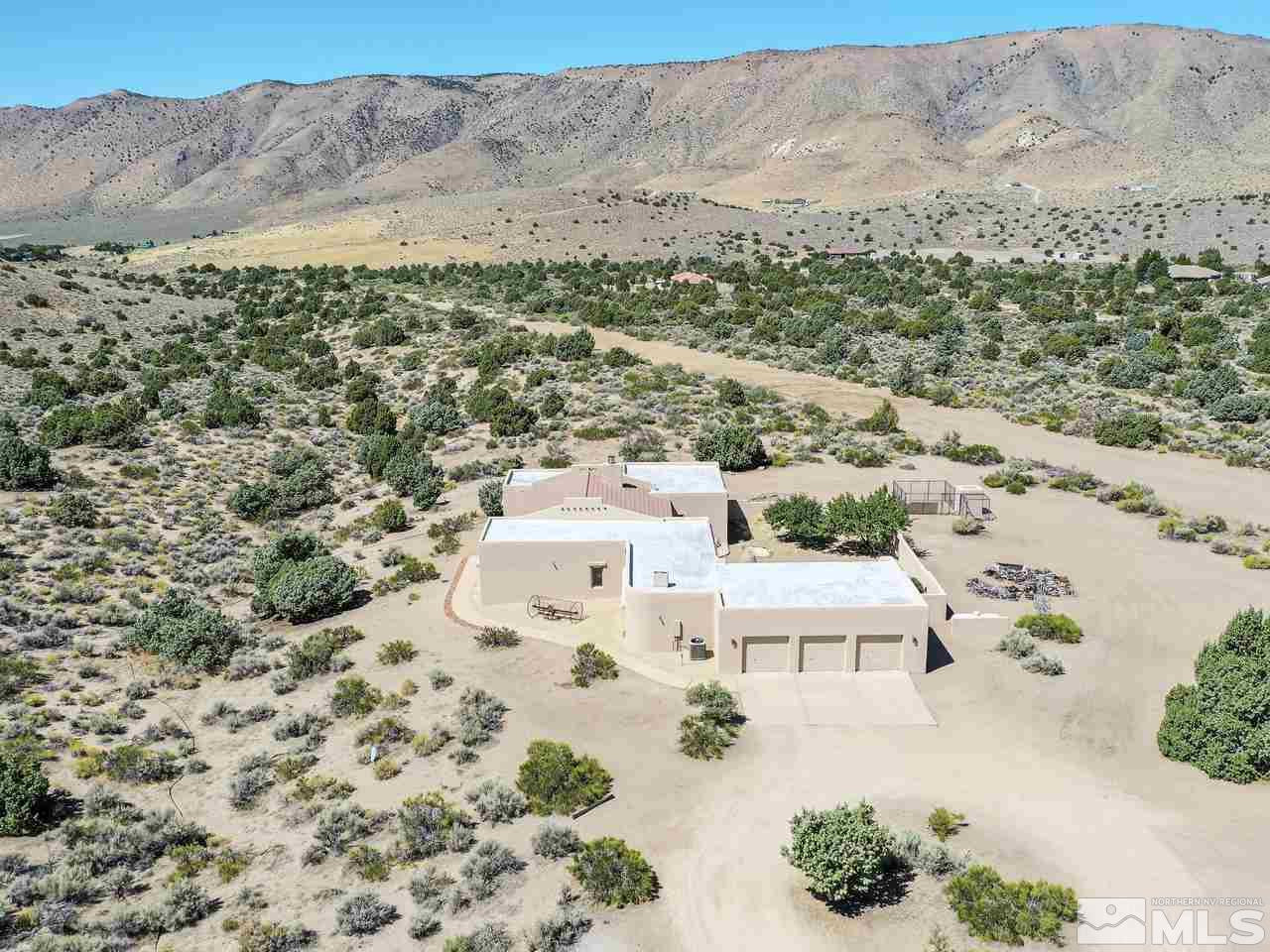 7280 Sage Canyon Road Reno, NV 89510 - Photo 19 of 23 an aerial view of residential house with an outdoor space