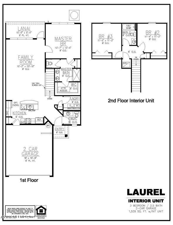 3208 Chestnut Ridge Way Orange Park, FL 32065 - Photo 2 of 17 Laurel interior FP