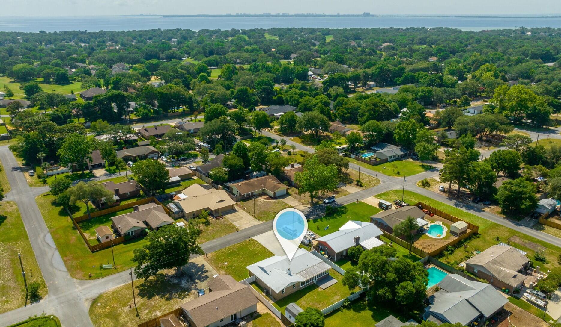 79 11th Street Shalimar, FL 32579 - Photo 35 of 36 an aerial view of multiple house