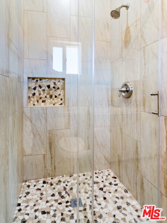 63618 2 Mile Road Joshua Tree, CA 92252 - Photo 14 of 28 a bathroom with a shower and a sink