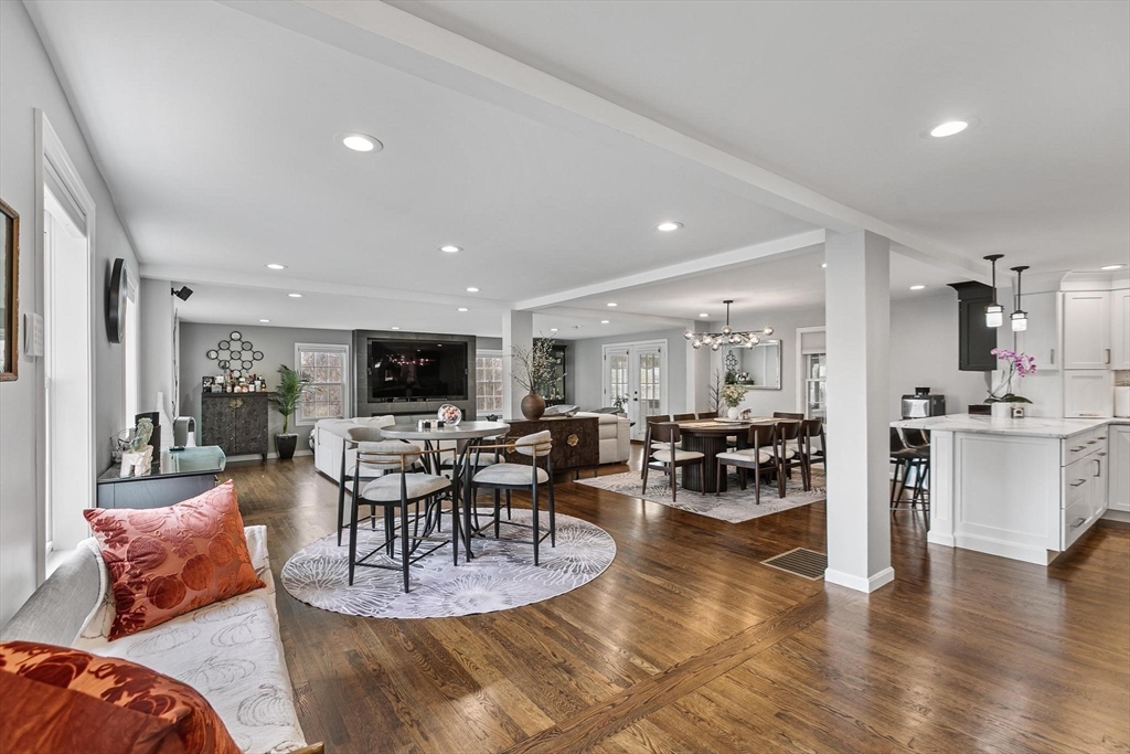 12 Cameron Way Methuen, MA 01844 - Photo 11 of 42 a living room with lots of furniture and kitchen view