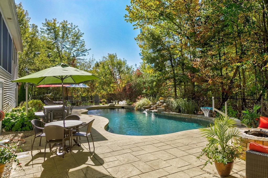 12 Cameron Way Methuen, MA 01844 - Photo 34 of 42 a swimming pool with outdoor seating and yard