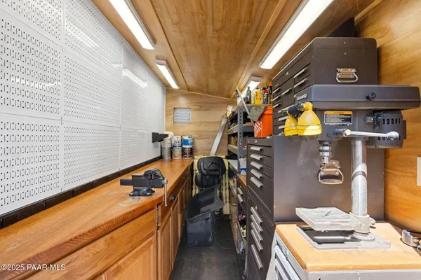 a view of storage and utility room