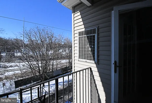 a view of a balcony