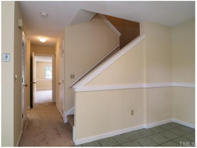 4300 Hunters Club Drive Raleigh, NC 27606 - Photo 4 of 19 View from the Kitchen to the First Floor Bedroom! Yes, there is a Bathroom on the 1st floor perfect for Roommates or Guests. Excellent Investment Property. Move-in Condition! New Paint and Ceramic Floors in Kitchen!