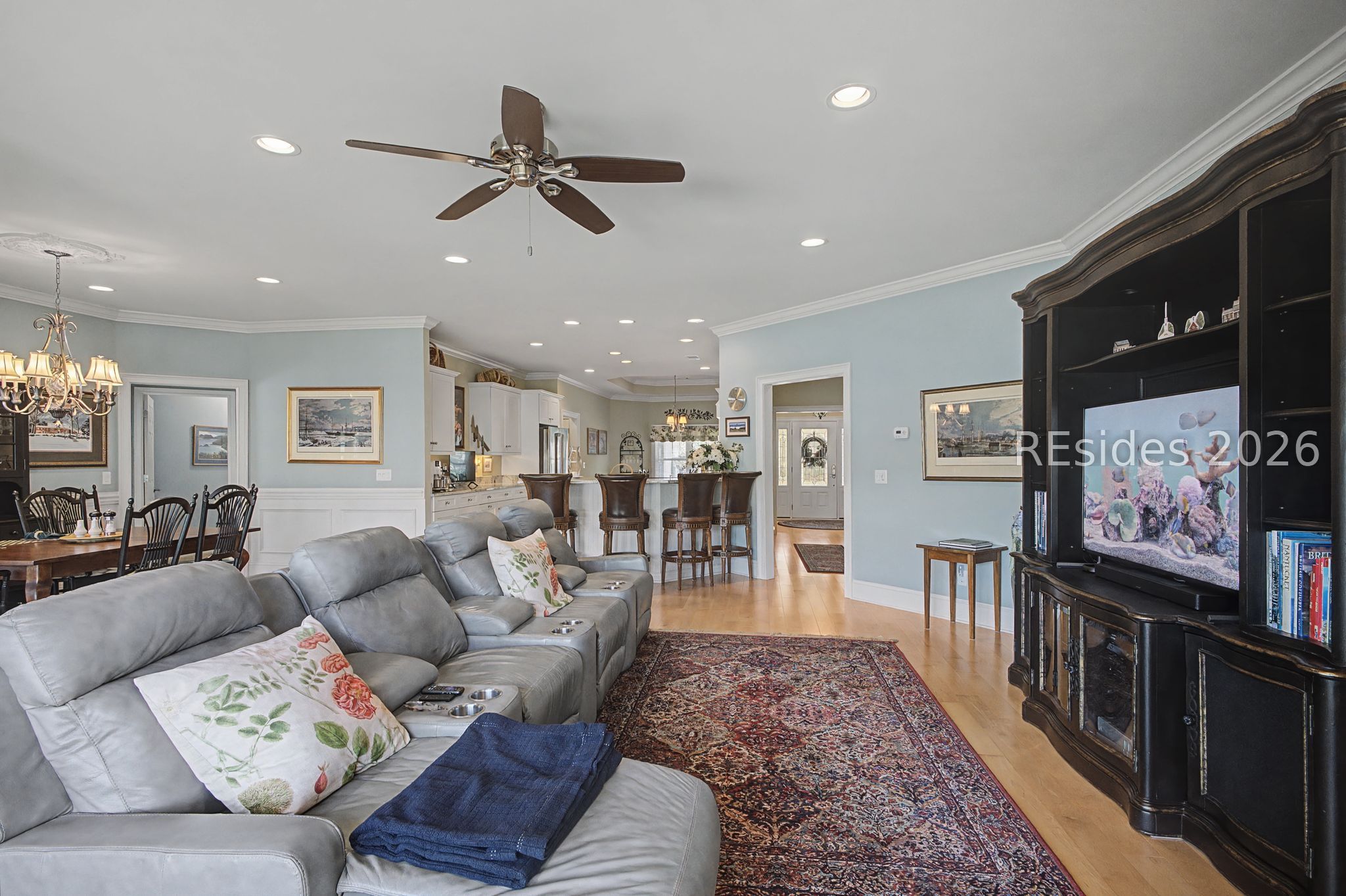 40 Catamaran Lane Okatie, SC 29909 - Photo 11 of 51 Great rm looking over to bar stools