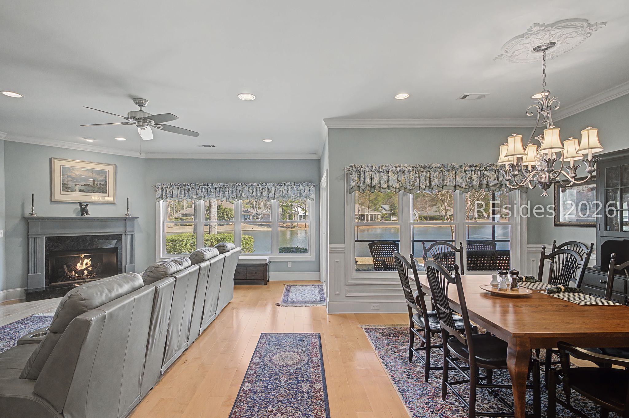 40 Catamaran Lane Okatie, SC 29909 - Photo 14 of 51 Dining room open to Great rm
