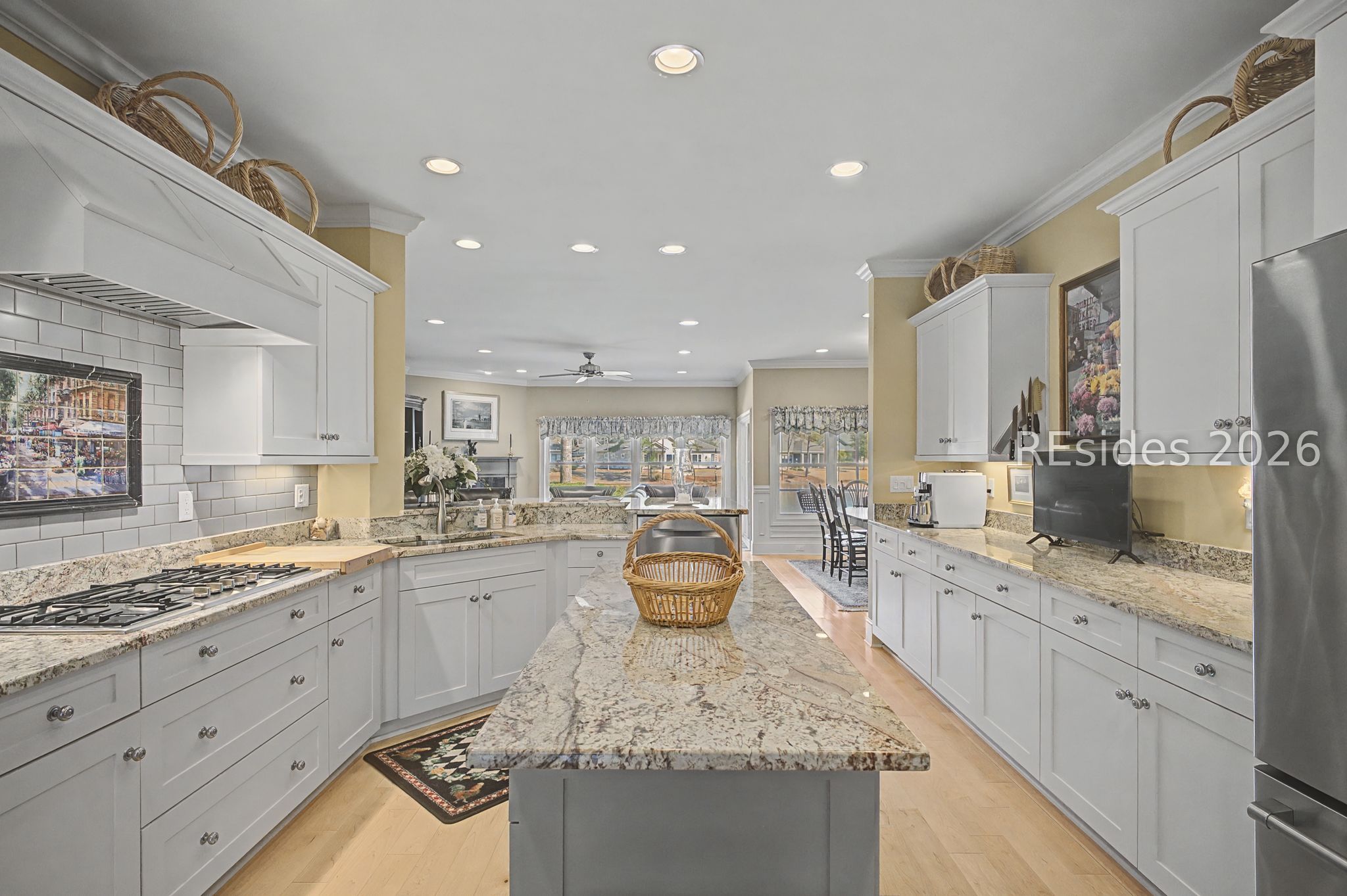 40 Catamaran Lane Okatie, SC 29909 - Photo 18 of 51 Large work island & under cabinet lighting