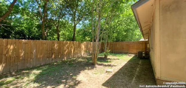 a view of small yard